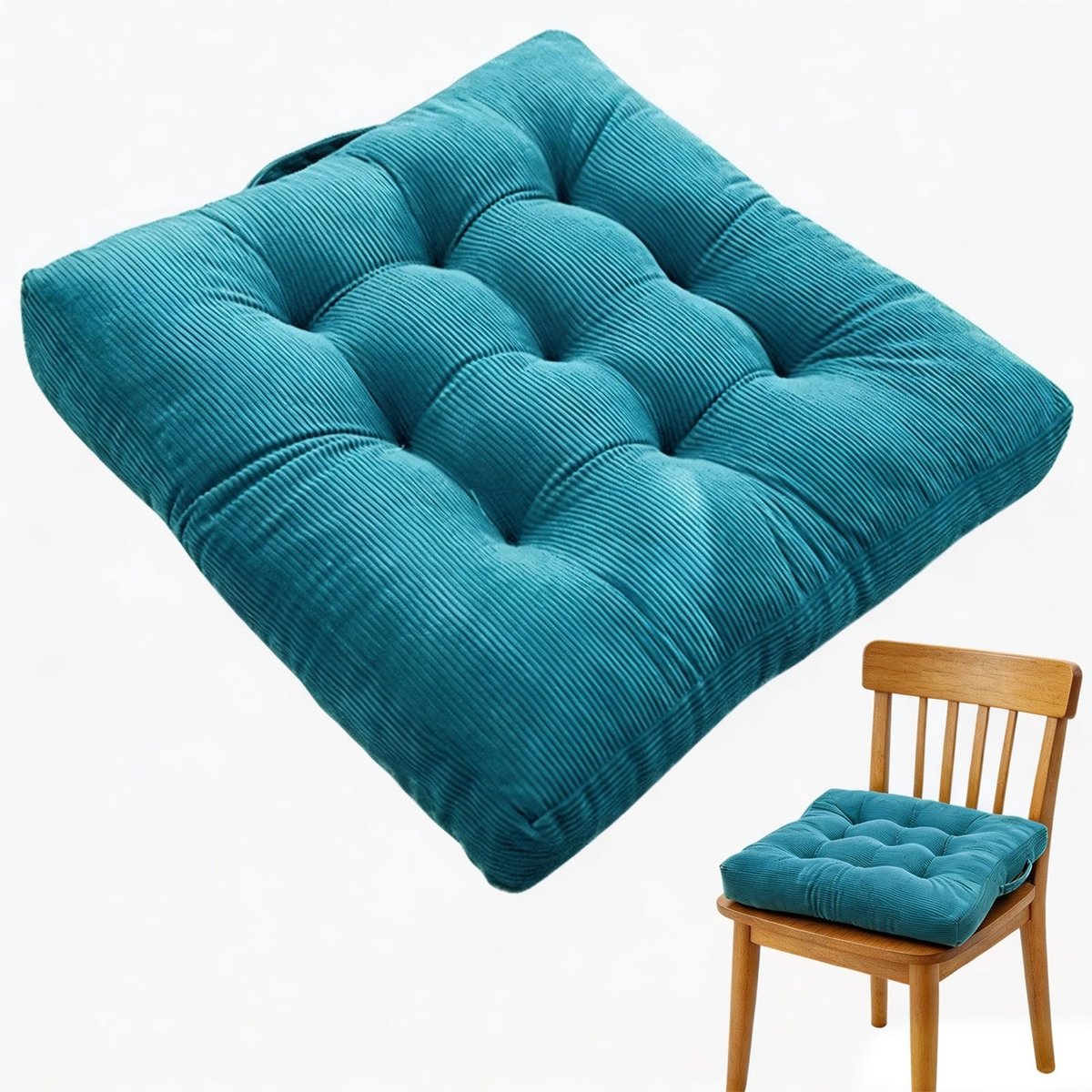 Omgoods - Vloerkussen 40x40cm met Draaghandvat voor Binnen en Buiten