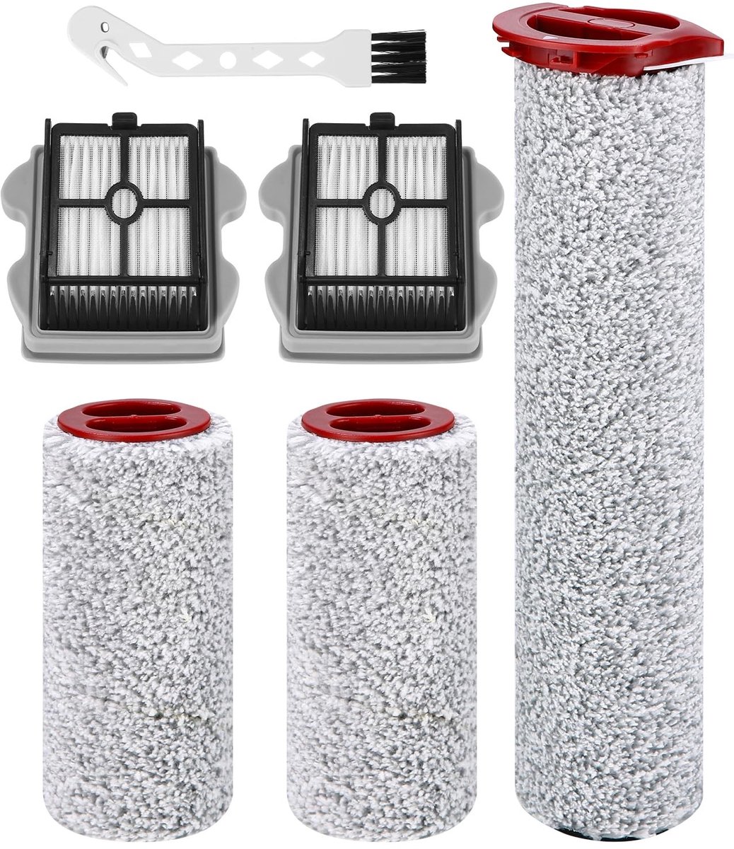 Omgoods - Accessoire Set voor Wet en Dry Stofzuiger, 6 Stuks Vervangende Onderdelen