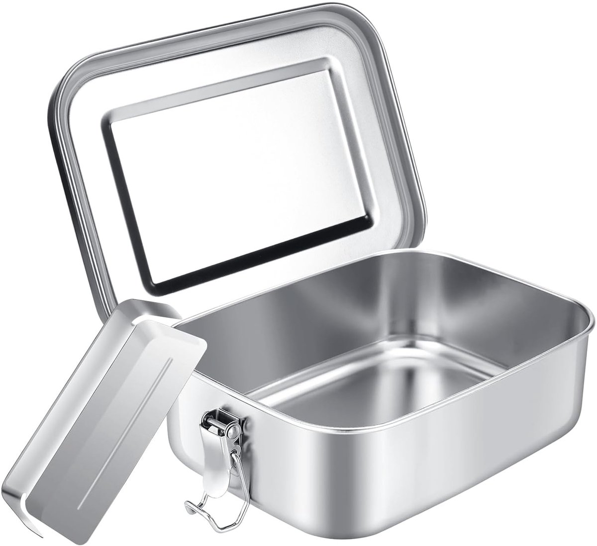 Omgoods - Lunchbox 850 ml - Lekvrij met Verdelers voor Eten