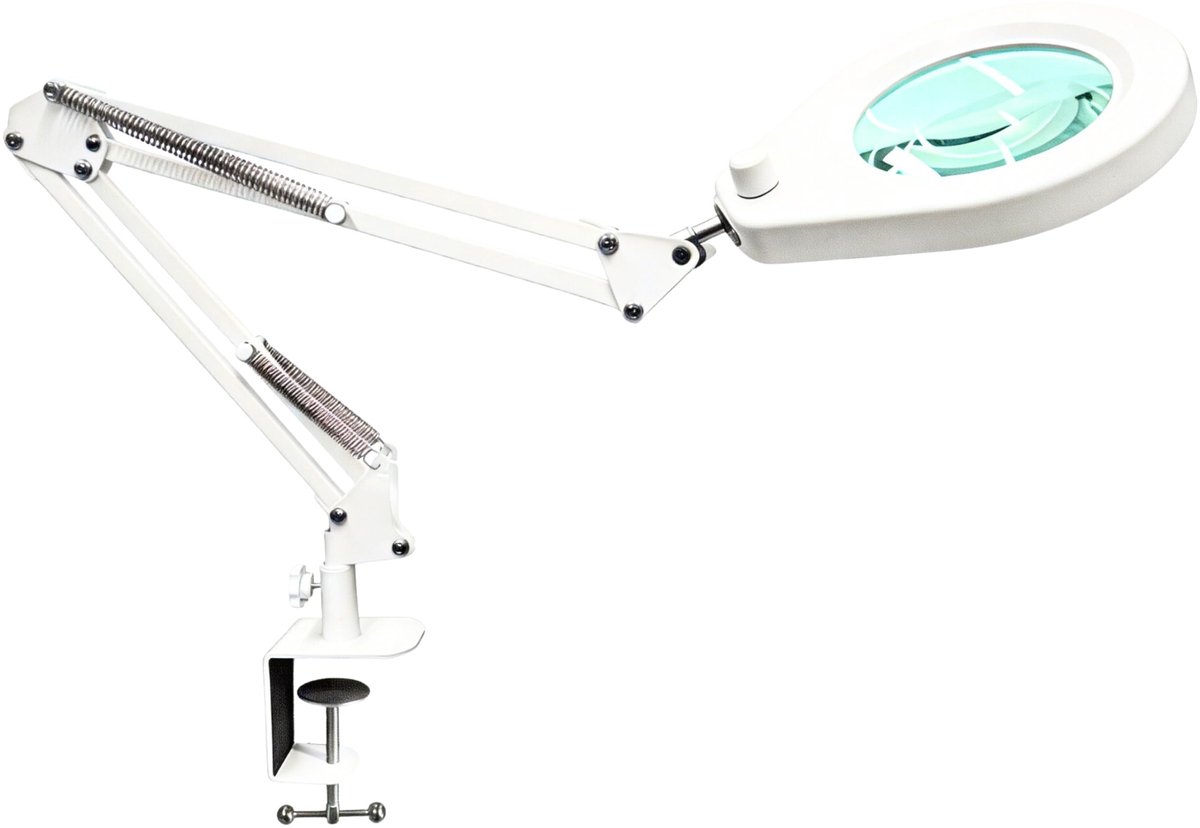 Omgoods - Vergrootglas met LED Verlichting en Klem