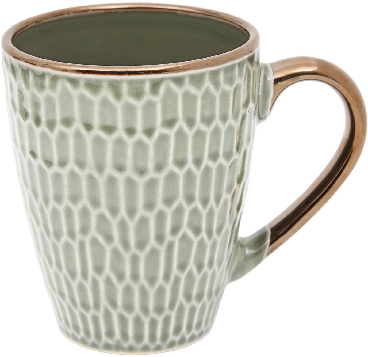 Mug à motifs Ella 35cl vert