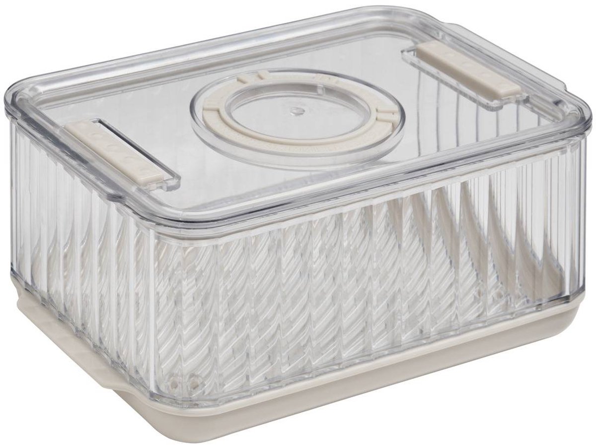 Doorzichtige organizer voor de koelkast STREAKS