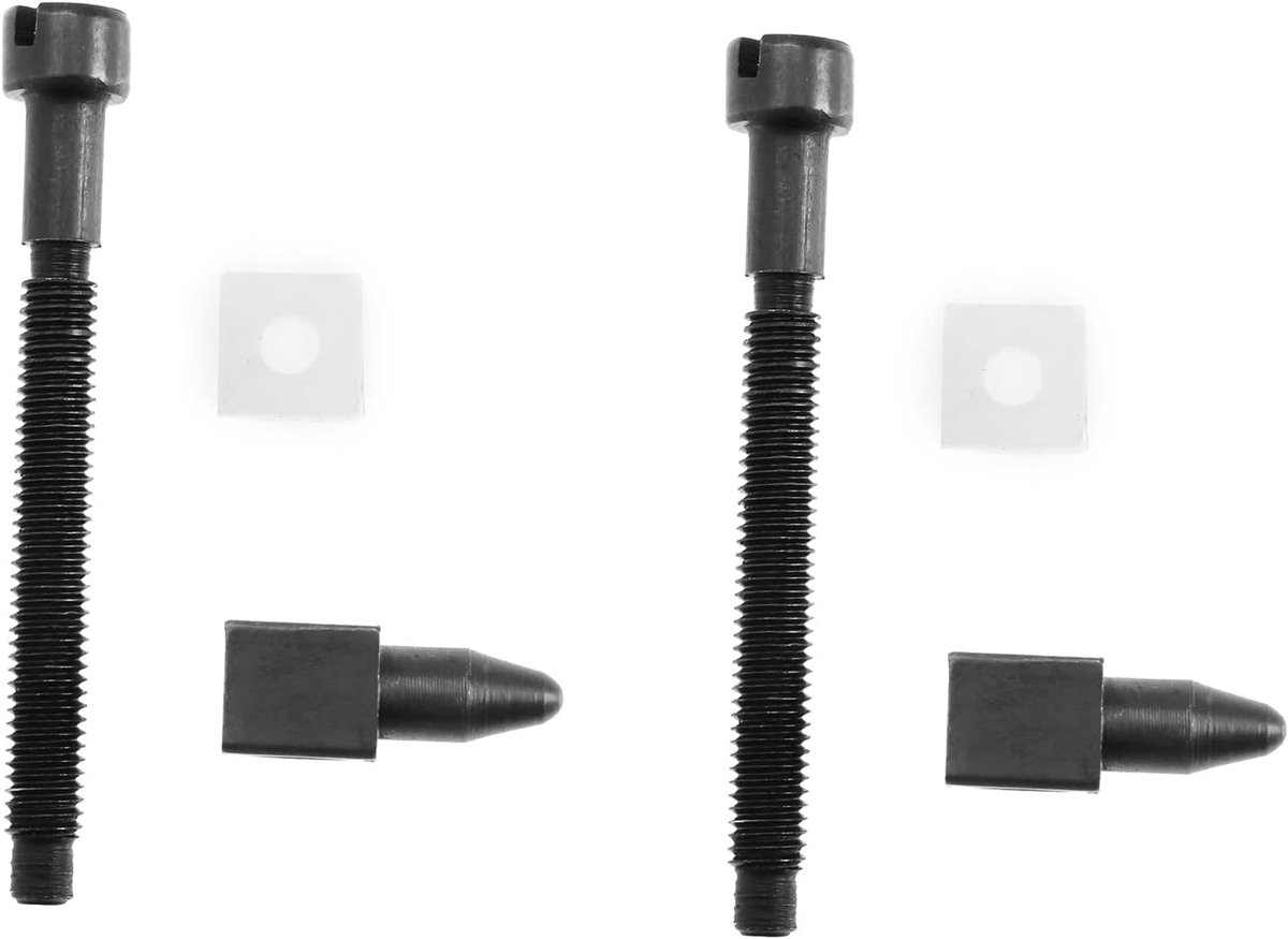 Kettingspanner Set van 2 - Schroefverstelling - Compatibel met Husqvarna 51 55 61 66 181 254 262 266 268 272 281 288 - ShopVlot