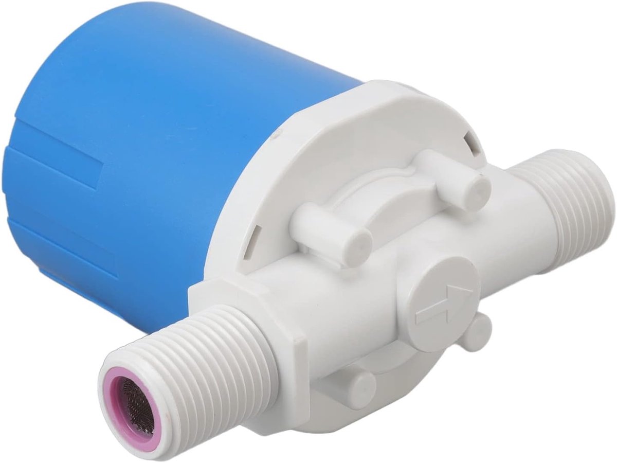 SnelShoppen - Automatische Floatklep voor Waterbeheersing - Plastic Floatklep voor Waterreservoir, Aquariums en Zwembaden (G3/4 Met Ingebouwde Zij-ing