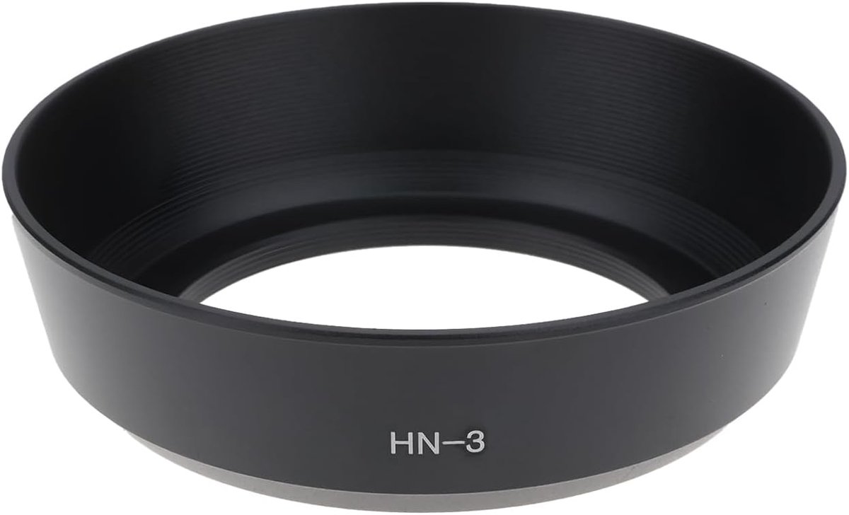 Lenskap Aluminium 35mm - HN-3 compatibel - Bescherming tegen lichtreflectie - Voor Nikkor 35/f1.4, 35/f2.0, 35/f2.8 - ShopVlot
