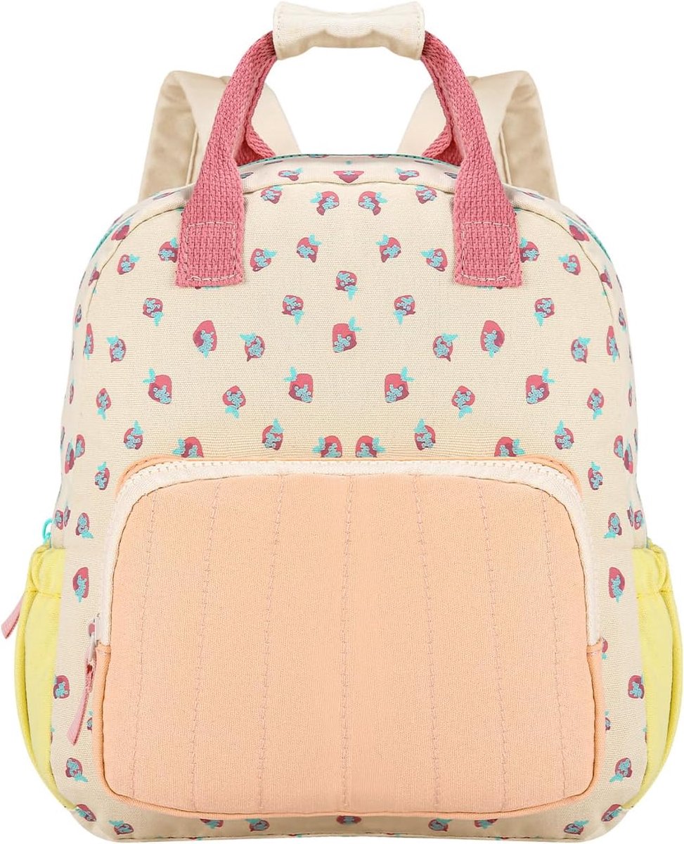 Kinderrugzak voor meisjes, 1-3 jaar, kleuterrugzak, 30 cm, lichtgewicht, kleine babyrugzak, voor reizen, school, verjaardag, meisjes, 2 jaar