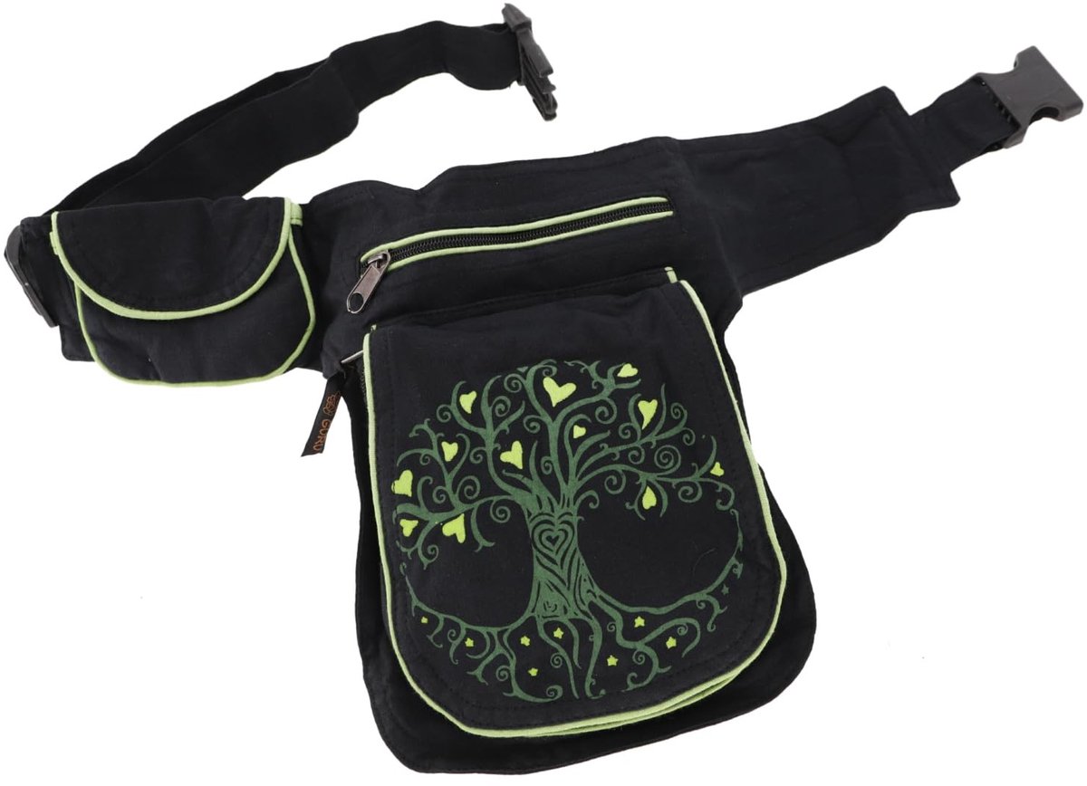 Omgoods - Unisex Heup- en Buiktas, Tree of Life Design