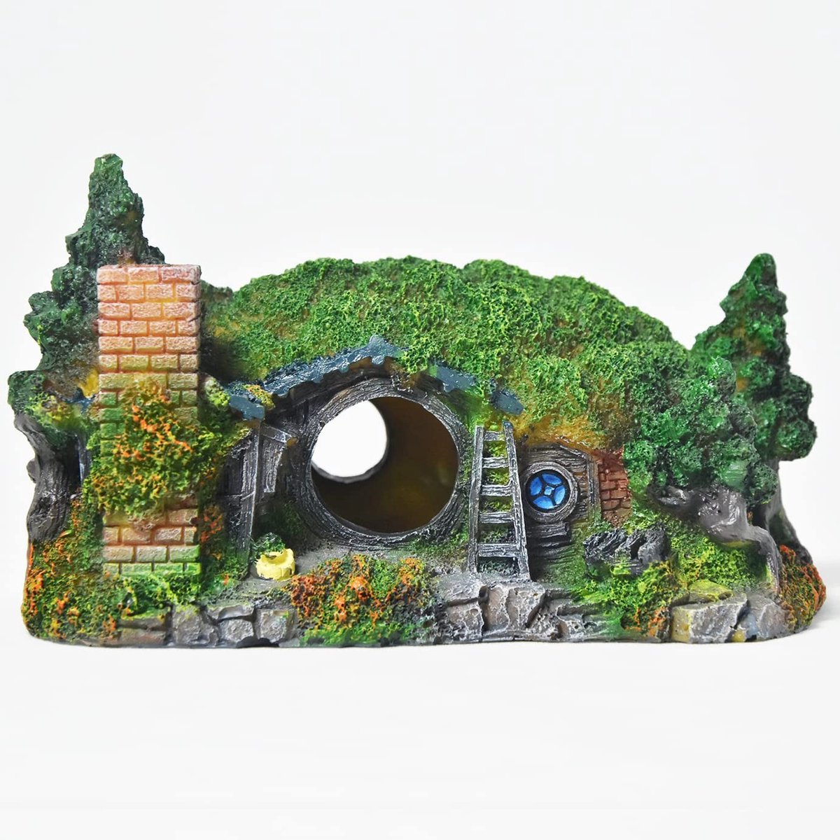 Omgoods - Hobbit Kasteel Decoratie voor Aquarium