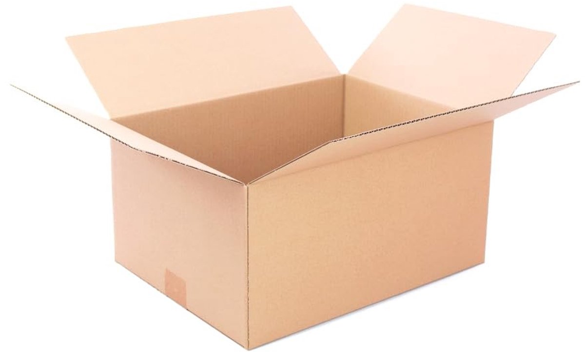 Omgoods - Set van 20 Verstevigde Kartonnen Dozen 40x30x20cm