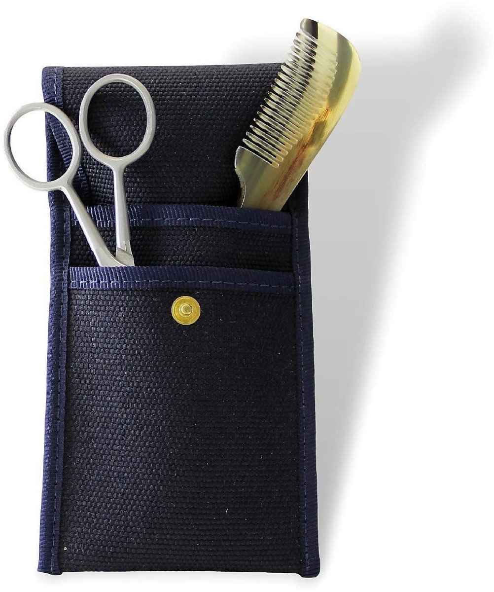 Omgoods - Plisson Baard- en Snor Kam & Schaar Set - Perfect voor Thuisgebruik