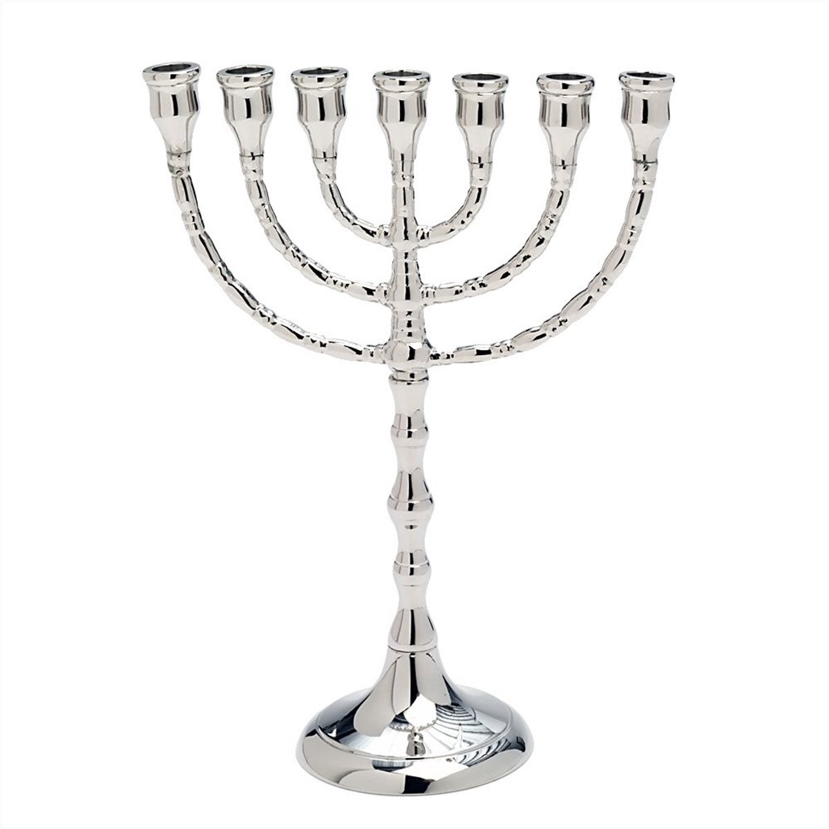 Omgoods - Handgemaakte Messing Menora Kaarsenhouder 25 cm