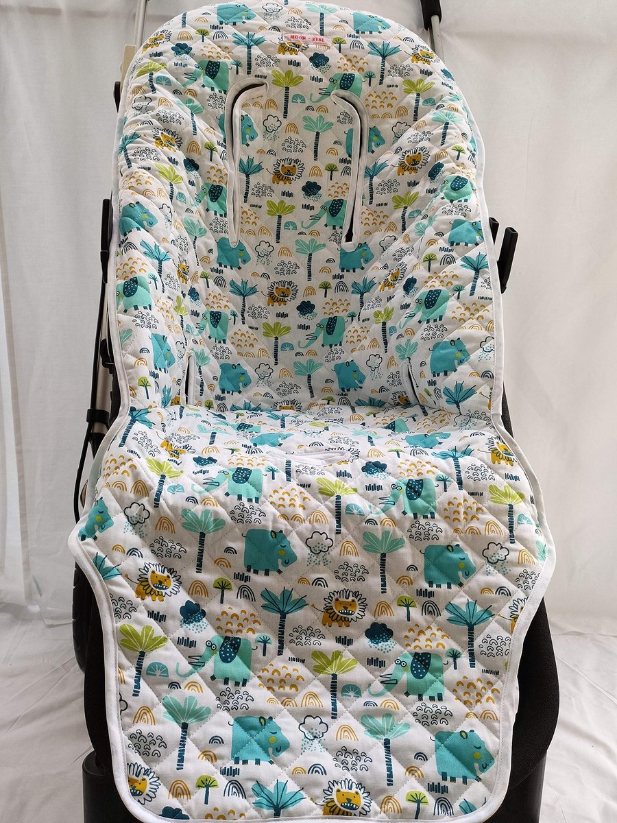 Omgoods - Zitting Kussen voor Bugaboo Cameleon 2 en 3, Wit