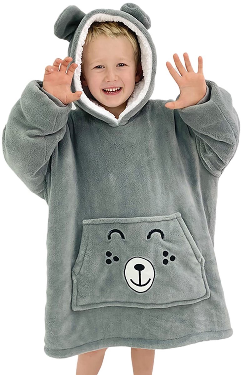 Omgoods - Schattige Dieren Hoodie voor Kinderen, Zacht en Warm