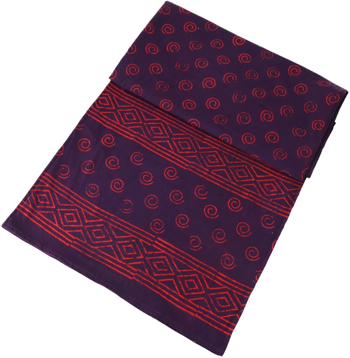 Omgoods - Handgemaakte Bedsprei met Blockprint Design
