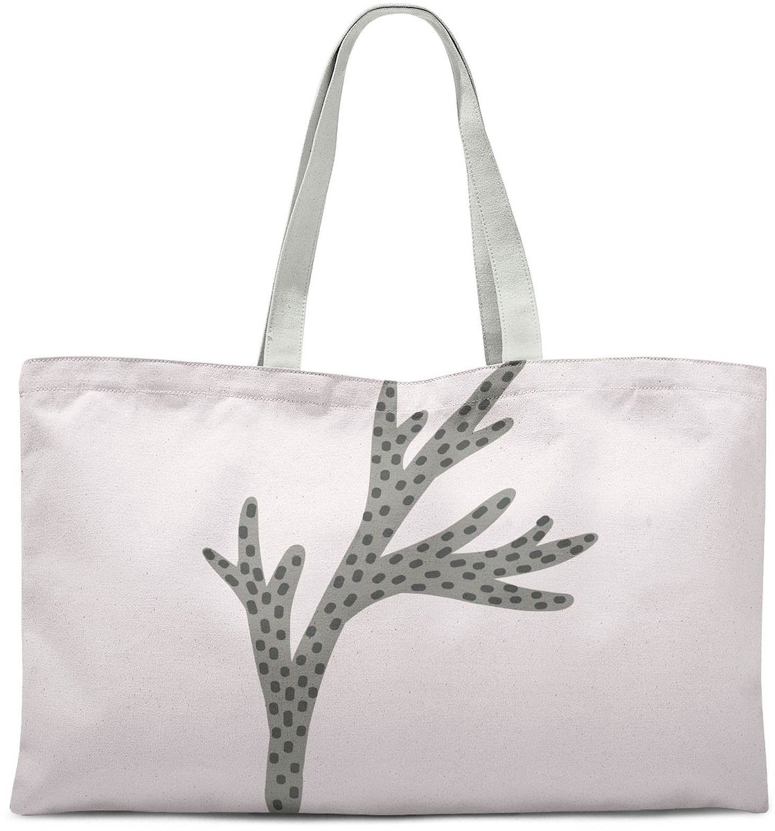 Omgoods - Herbruikbare Katoenen Tote Bag met Handvatten 47x42cm