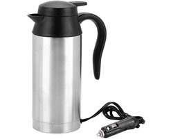 Omgoods- Autowaterkoker 24V - Draagbaar - 750 ml - Roestvrij Staal - 240W - Automatisch Uitschakelen - Waterkoker