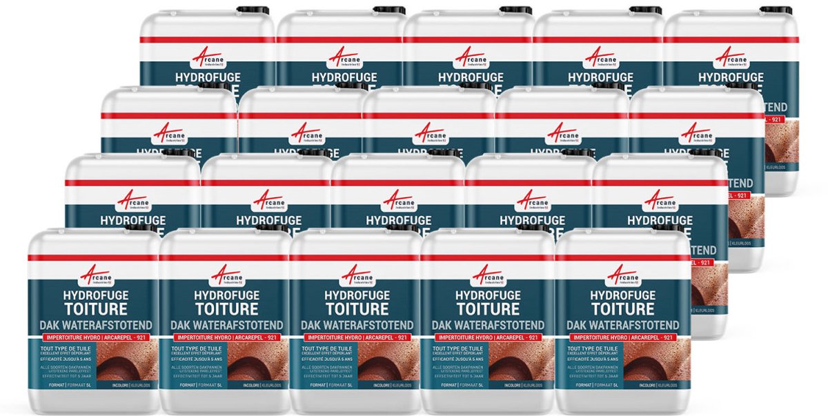 Kleurloze waterdichting voor poreuze daken - ARCAREPEL - 921