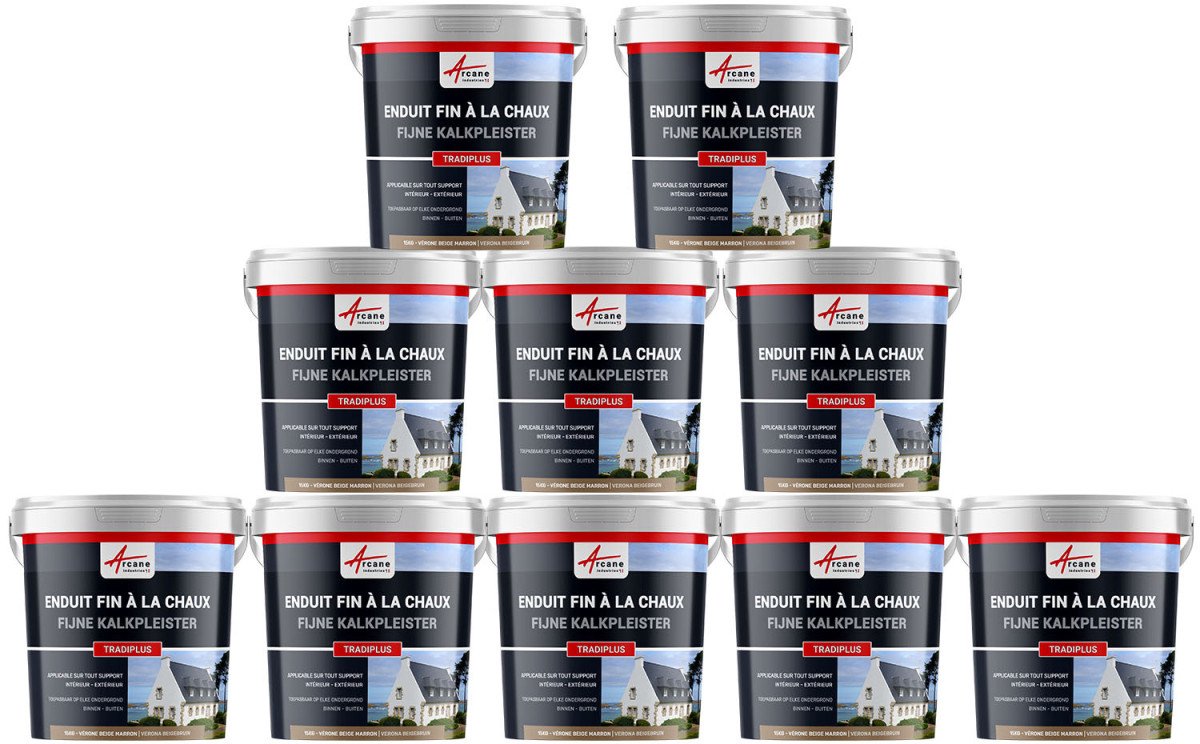 Fijne kalkpleister voor binnen- en buitendecoratie - TRADIPLUS