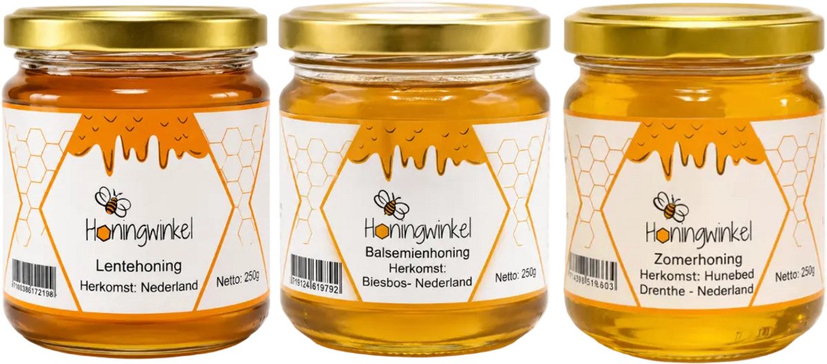 Hollandse Bodem Honing Proefpakket – 3 Smaken