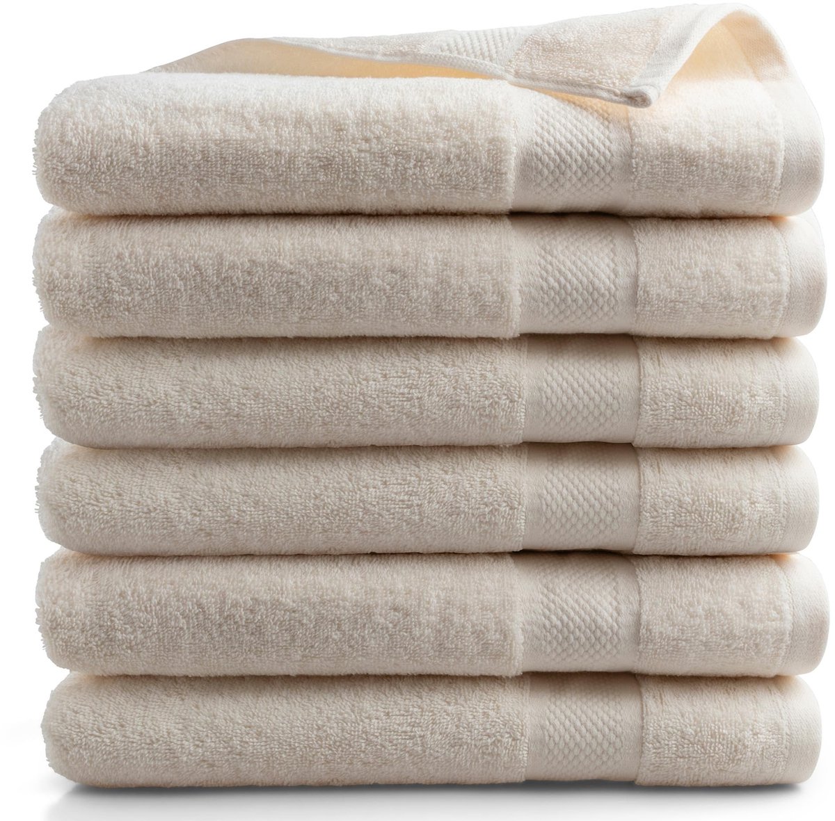 Dailygoods- Badhanddoeken 70x140 cm - 100% Katoen - Oeko-Tex MIG-gecertificeerd - 500 g/m² - Huidvriendelijk - Duurzaam met ophanglus - Handdoeken