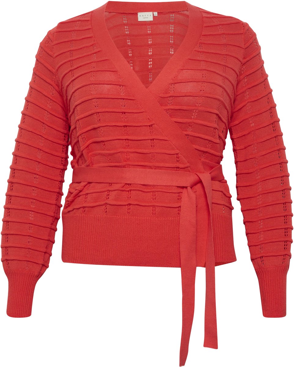 Damesvest KAFFE Curve Emmi Wrap