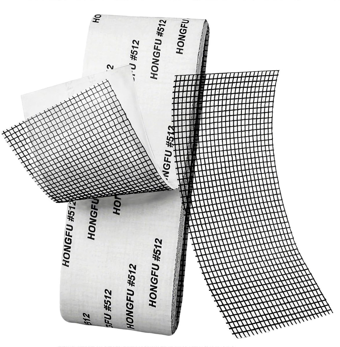 Mosquito Net Reparatietape voor Insectenbescherming - Onzichtbare Plakband voor Ramen en Deuren, 5 cm x 2 m (Zwart) - Effectieve Oplossing Tegen Muggen en Insecten