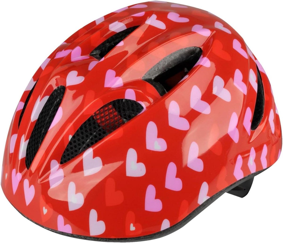 Fietshelm Kinderen - Veilige Helm - Fietsen Bescherming - Met LED Achterlicht - XS-S - Wit