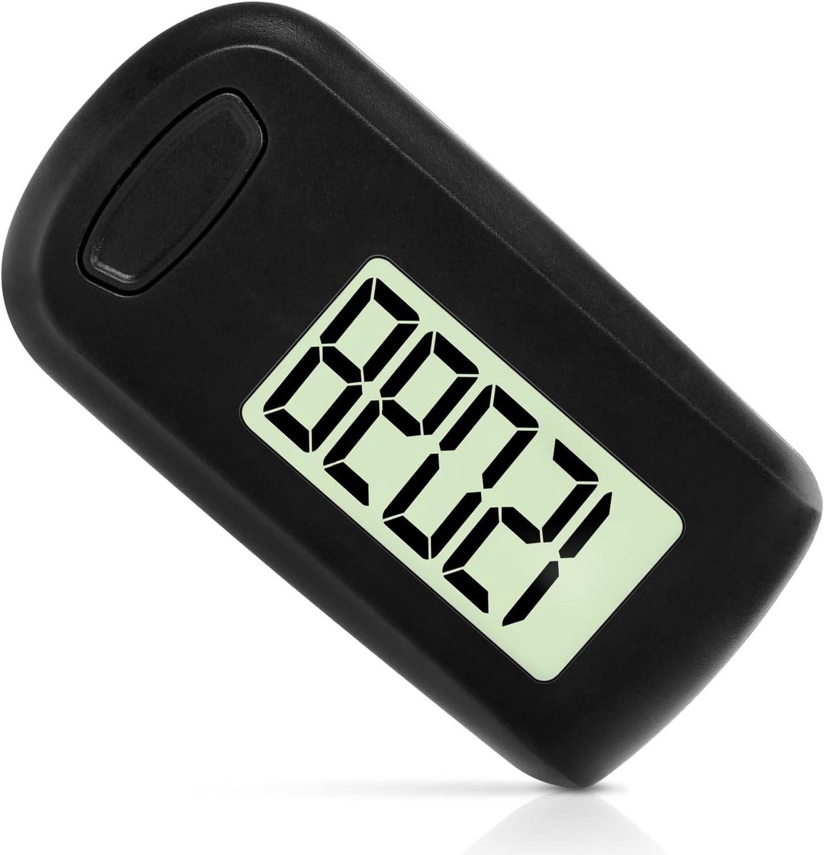 Stappenteller met clip - Activiteitentracker - Fitness volgen - 3-assige sensor - 5.5 cm - Zwart