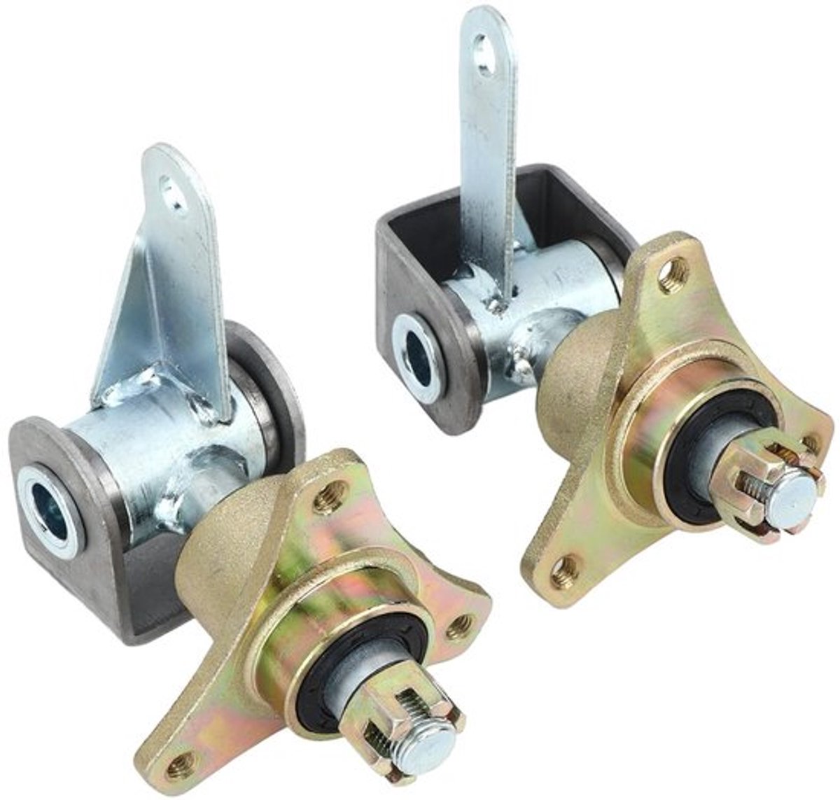 Stuuras Wielnaaf, Sterk 17 mm Legering Stalen Stuurknuckle voor 6 inch Banden Quad Go Kart met Hoge Prestaties en Duurzaamheid