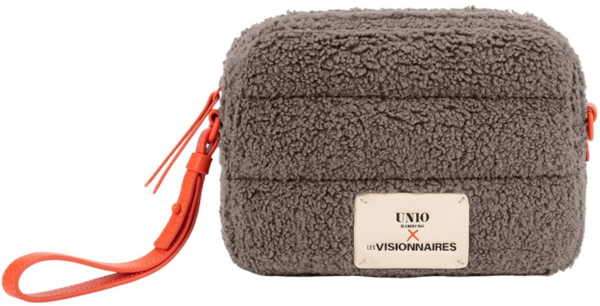 Unio Hamburg x Les Visionnaires schoudertas accessoiretas Teddy Unio Paris Taupe