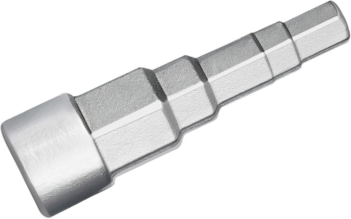 Universele Trap Sleutel voor Radiatoren en Sanitair - 1/2 Inch, Geschikt voor Ventiel en Nippel, Ideaal voor Loodgieterswerk en Verwarming