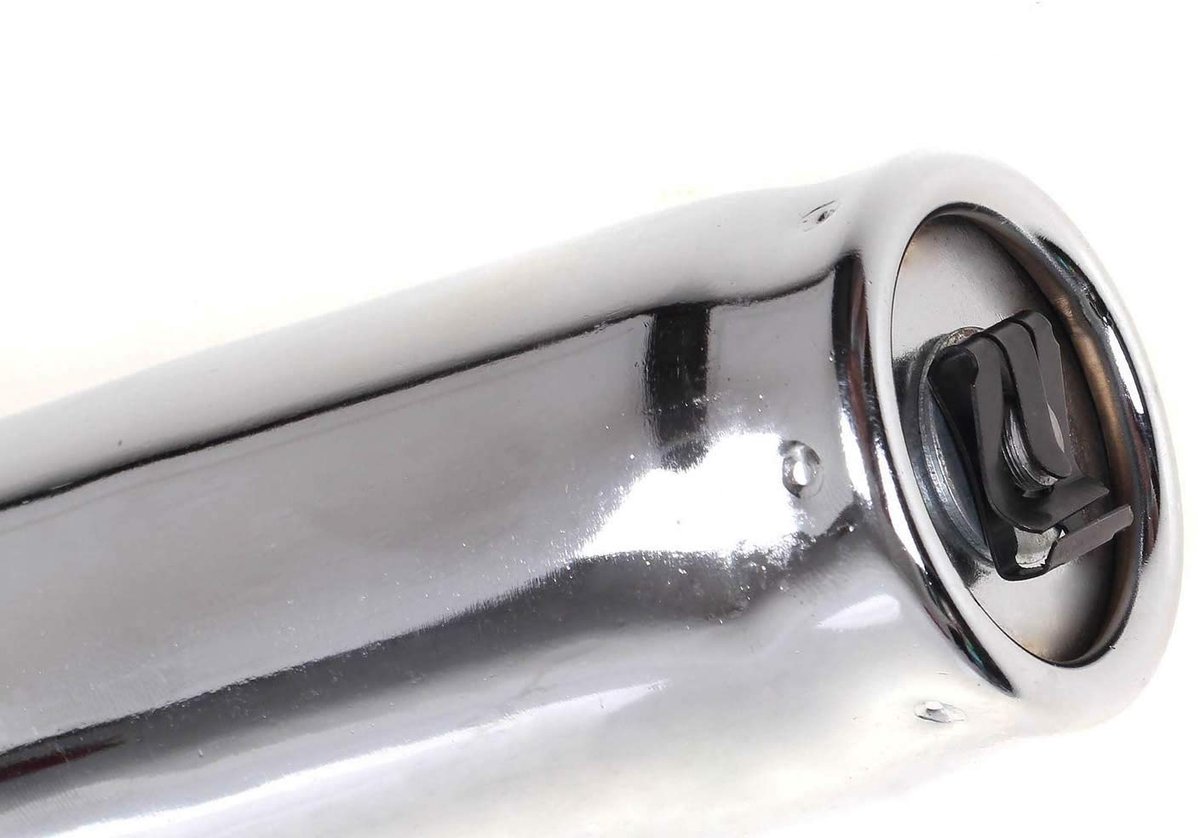 SnelShoppen - Gasveer voor Bureaustoel - 165 mm Zuiger, 225-310 mm Totale Lengte, Staal, Verstelbare Hoogte, Belastbaarheid tot 175 kg, Reserve Cilind