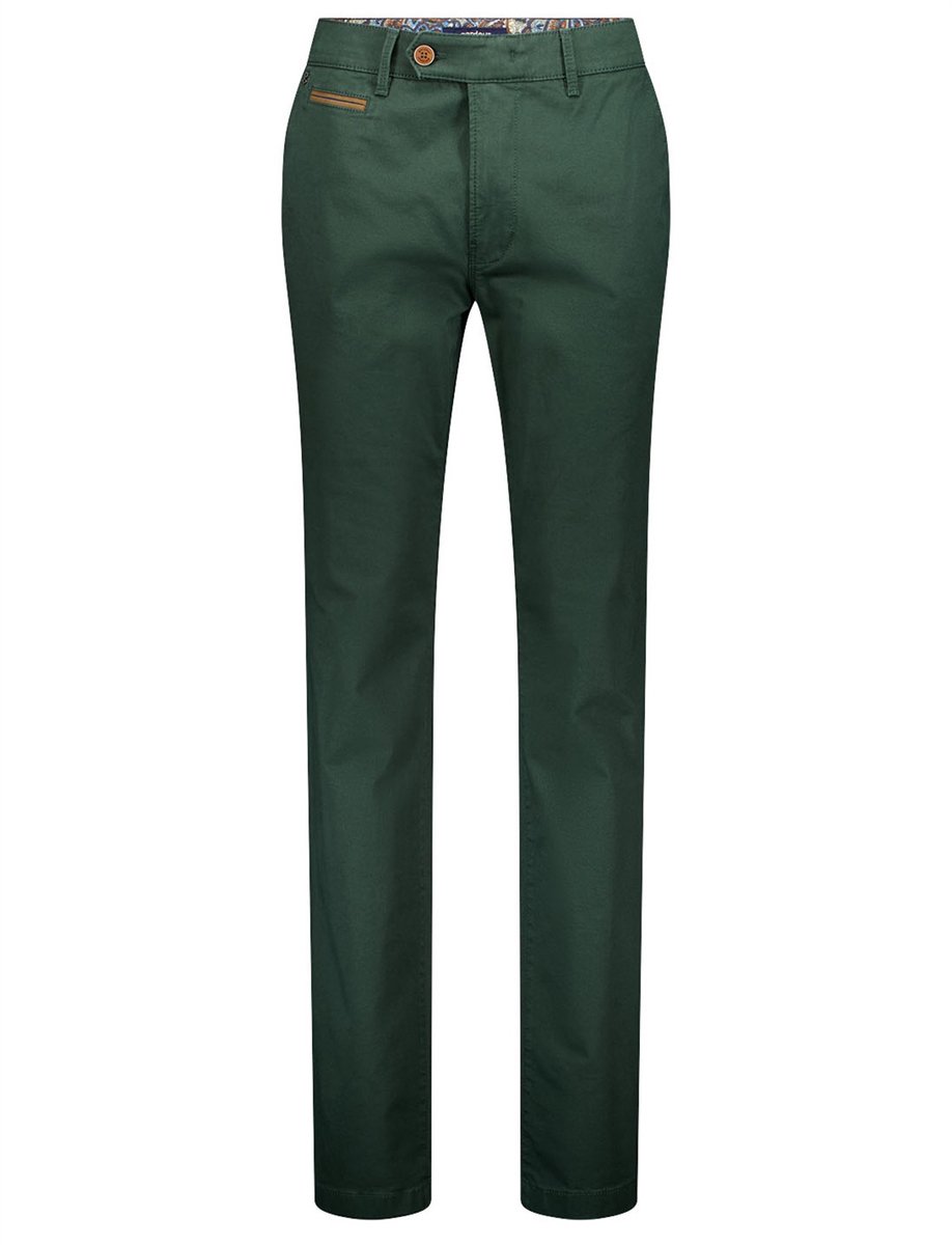 Gardeur katoenen broek groen
