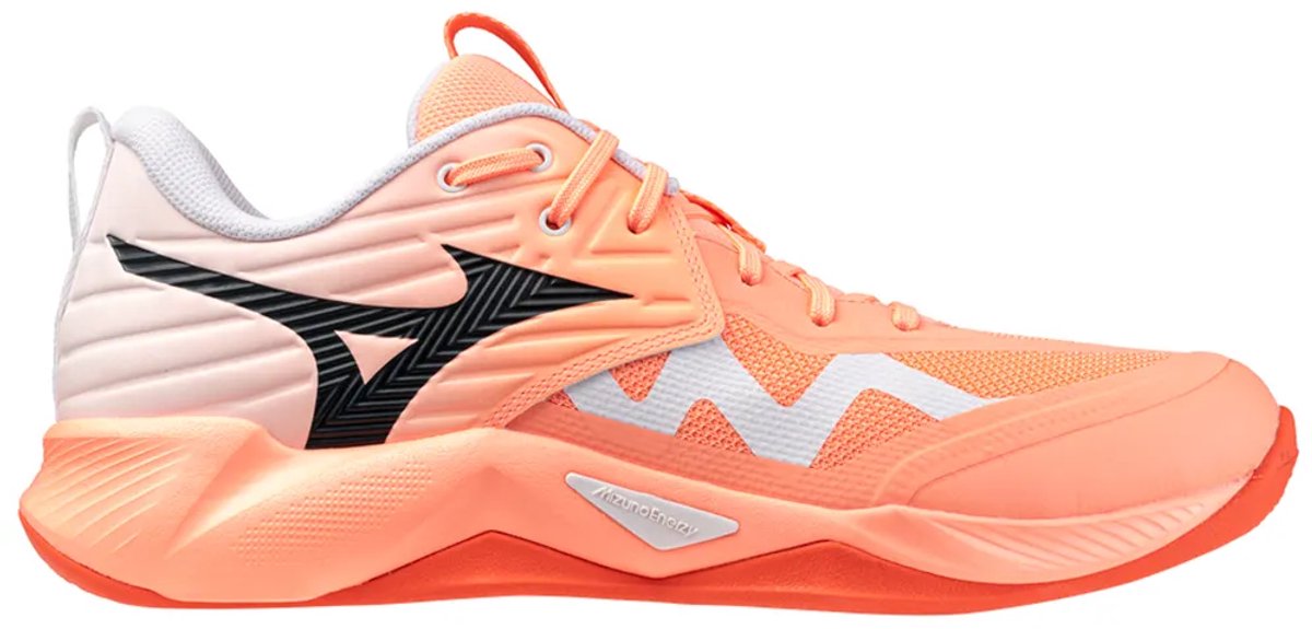 Mizuno Wave Momentum Pro Indoor Sportschoenen Oranje EU 37
