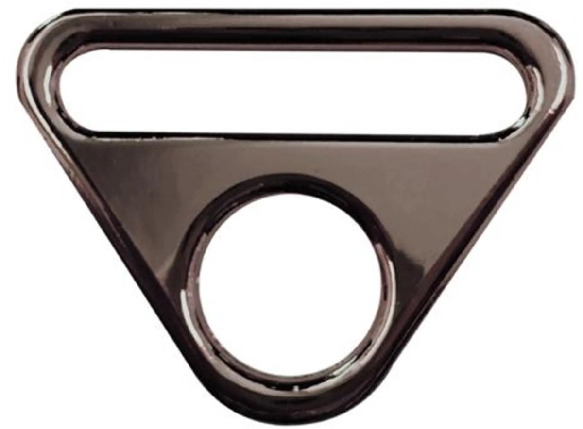 D-ring 40mm antraciet