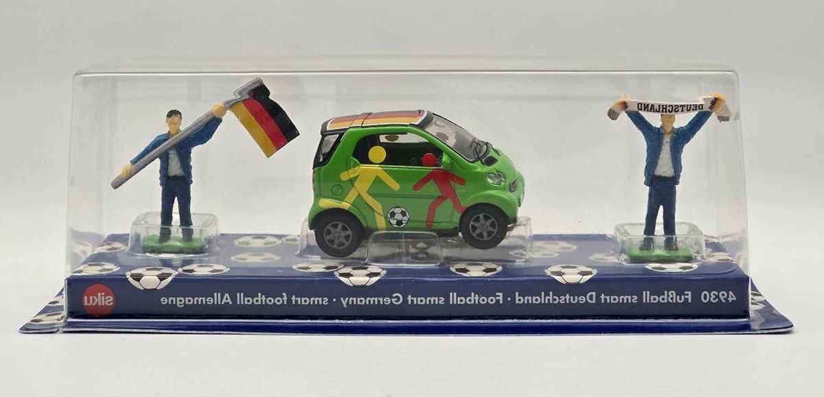 Voetbal Auto - Smart Model - Kinderspel - TÜV Gecertificeerd - N.v.t. - Groen