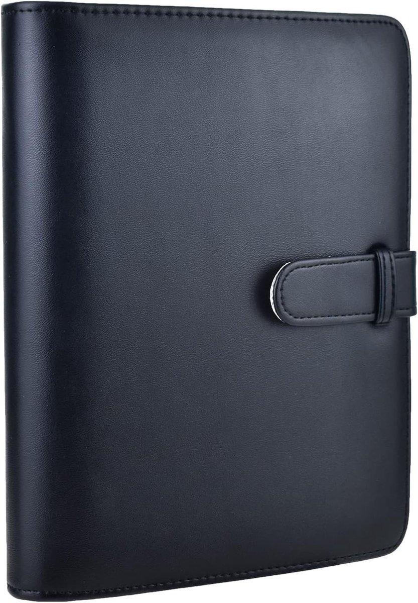 256 Pockets Fotoalbum voor 3" Filmcamera's - PU Leer, Geschikt voor Fuji Mini 11/9/8/7+/EVO/25/90 - Zwart Fotoalbum met Ruimte voor Herinneringen