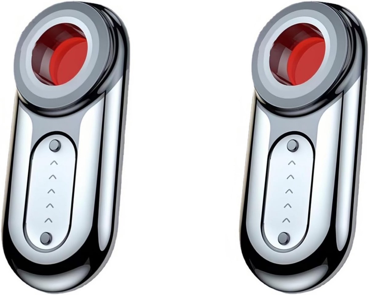 2 Pack Verborgen Camera Detector Anti-Camera Anti-Monitoring Anti-Tracking Hoge Gevoelige Draagbare Detector Geschikt voor Hotel Conferentieruimte Badkamer Locker