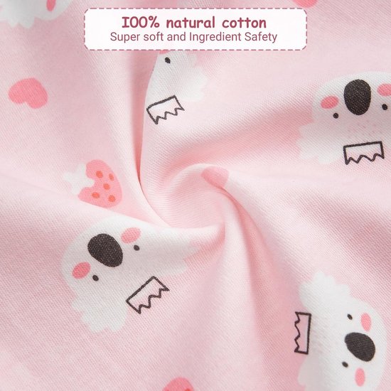 Baby Slaapzak met Voetjes, 0.5 Tog, Mouwloos Zomer Model, 100% Katoen, Unisex Slaapzak voor Baby's en Peuters — afbeelding 2
