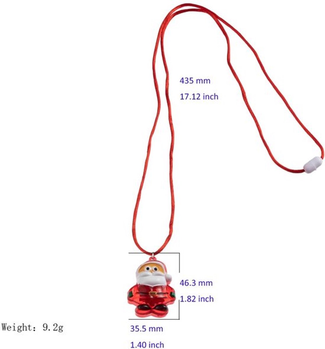 Kerstboom LED Verlichting - Sierlijke Hanger - Hypoallergene materialen - Kerstdecoratie - Gloeiende Lichten - Perfect voor Feestdagen -...