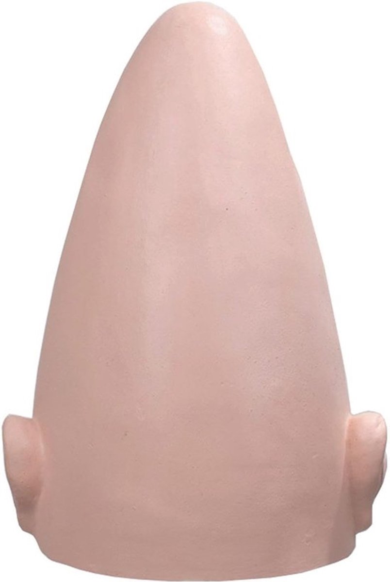 Eierenvormige Haarloze Neppenkop Hoed voor Cosplay en Halloween Feest, Perfect voor Kostuums en Theatrale Optredens