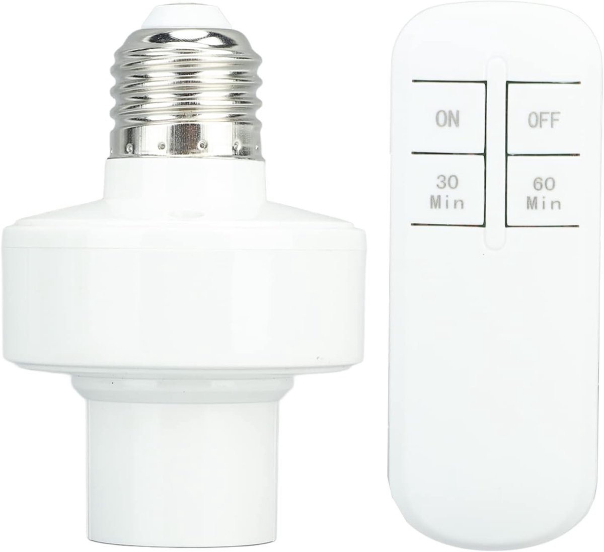 Draadloze afstandsbediening lamp met E27 fitting, slimme verlichting met afstandsbediening voor eenvoudig gebruik