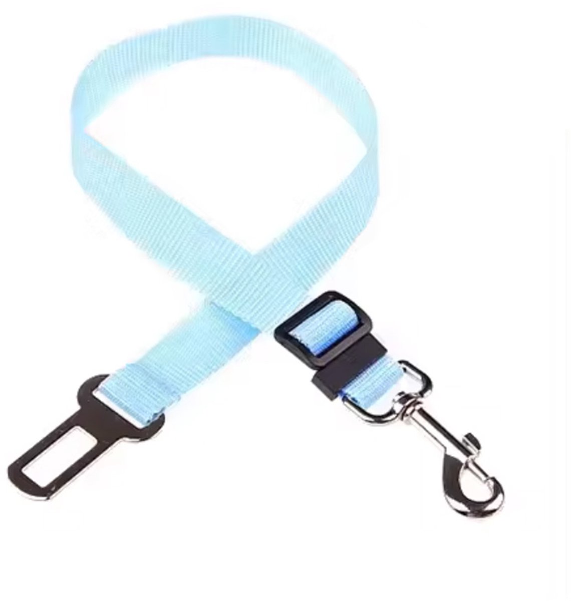 Hondengordel - Hondenautogordel - Auto Riem Hond - Autogordel voor Huisdieren - Veiligheidsgordel Dier - Blauwe Gordel Riem - CHPN