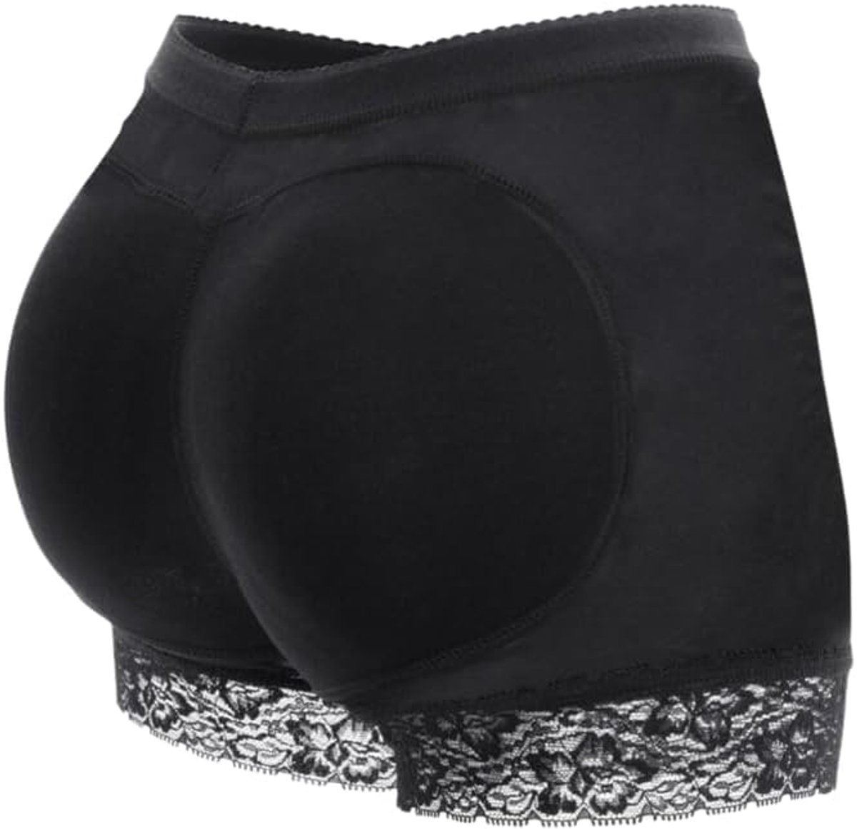 Butt Lifter Slipje Heup Kanten Billen Push-Up Broek Lifter Comfortabele Push Up Onderbroek Hip Enhancers met 2 Uitneembare Heuppads