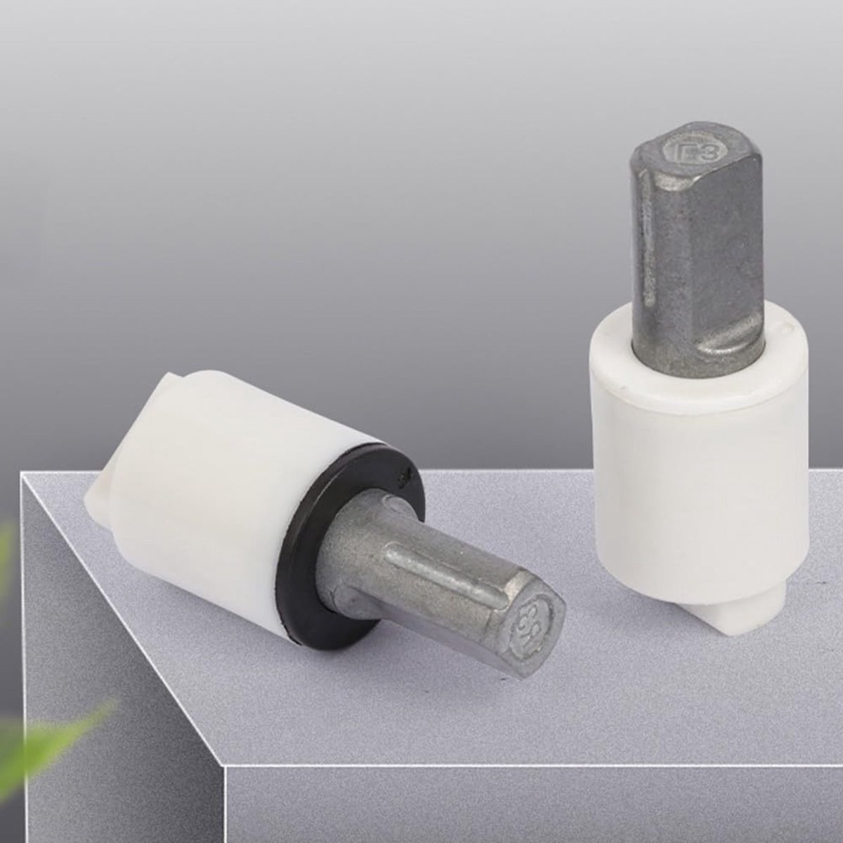 2 STKS Toilet Deksel Plastic Afdaling Demper, Toilet Seat Rotary Hydraulische Soft Close Demper Scharnier, Badkamer Toilet Silent Descent Connector