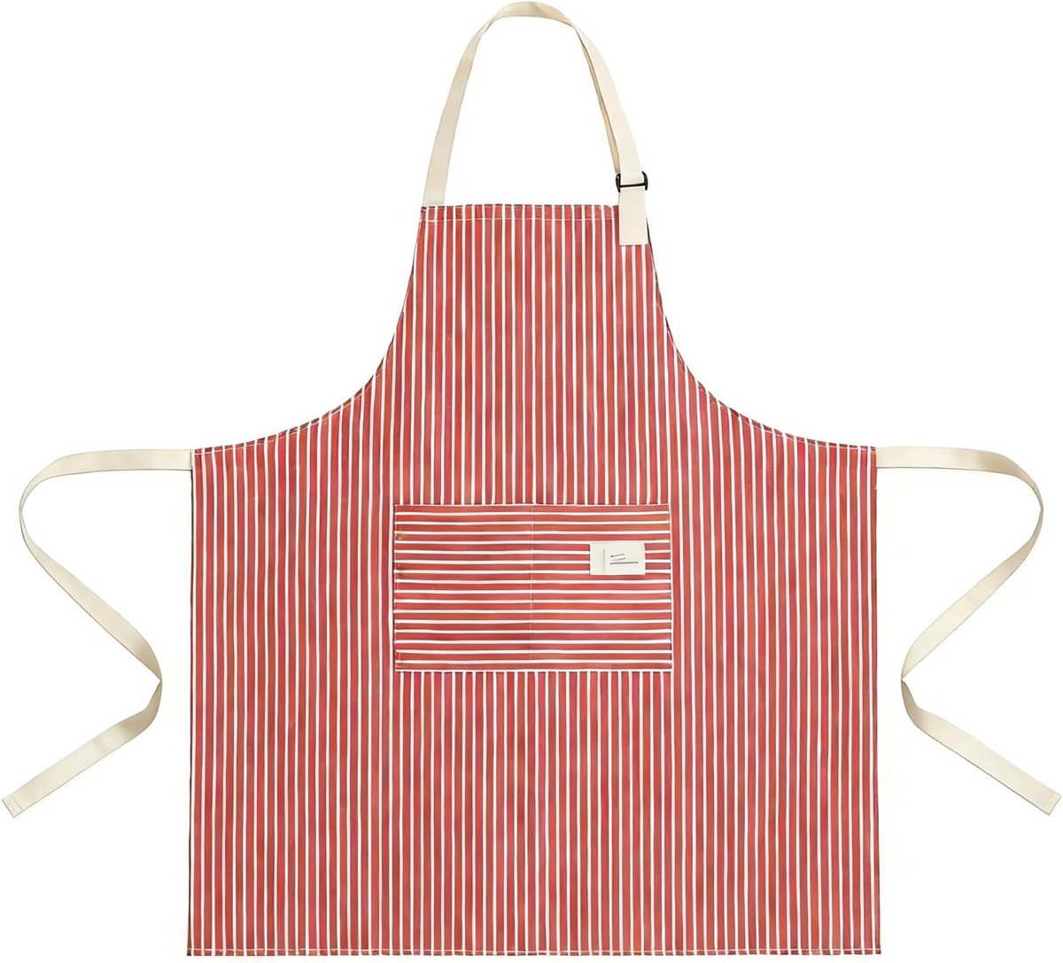 Apron for Men & Women Adjustable， Waterproof Apron with Pocket，Kitchen Cooking Aprons for BBQ，Baking ，Coffee House& Restaurant