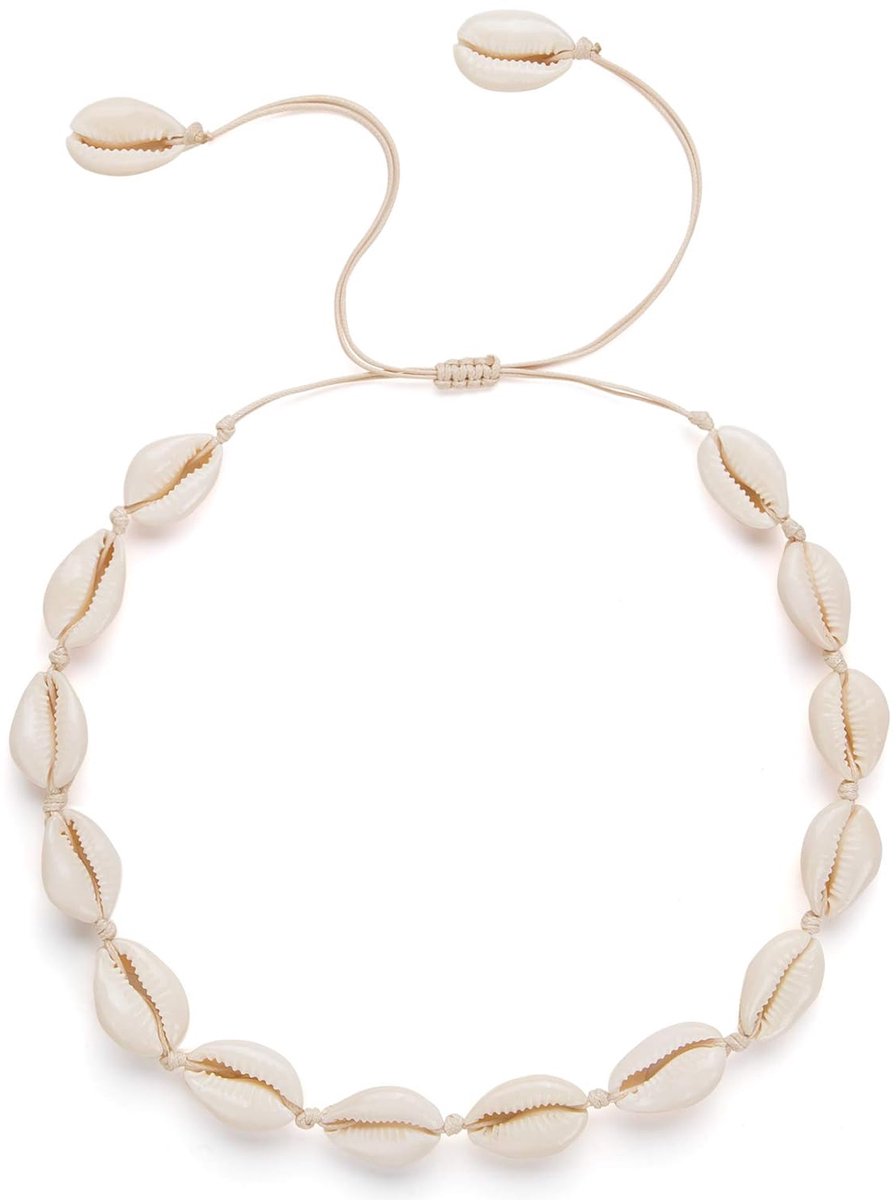 Ketting voor dames, zomer, strandketting met schelp, exquise zomerketting, schelpsieraad, instelbaar, Sea Shell halsketting, stijlvolle gouden ketting voor dames, sieradencadeau