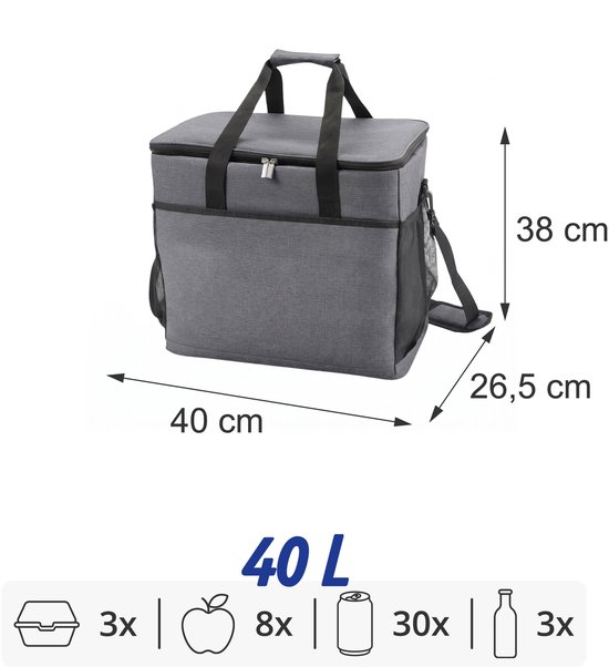 Koeltas - 40 l - grijs — afbeelding 5