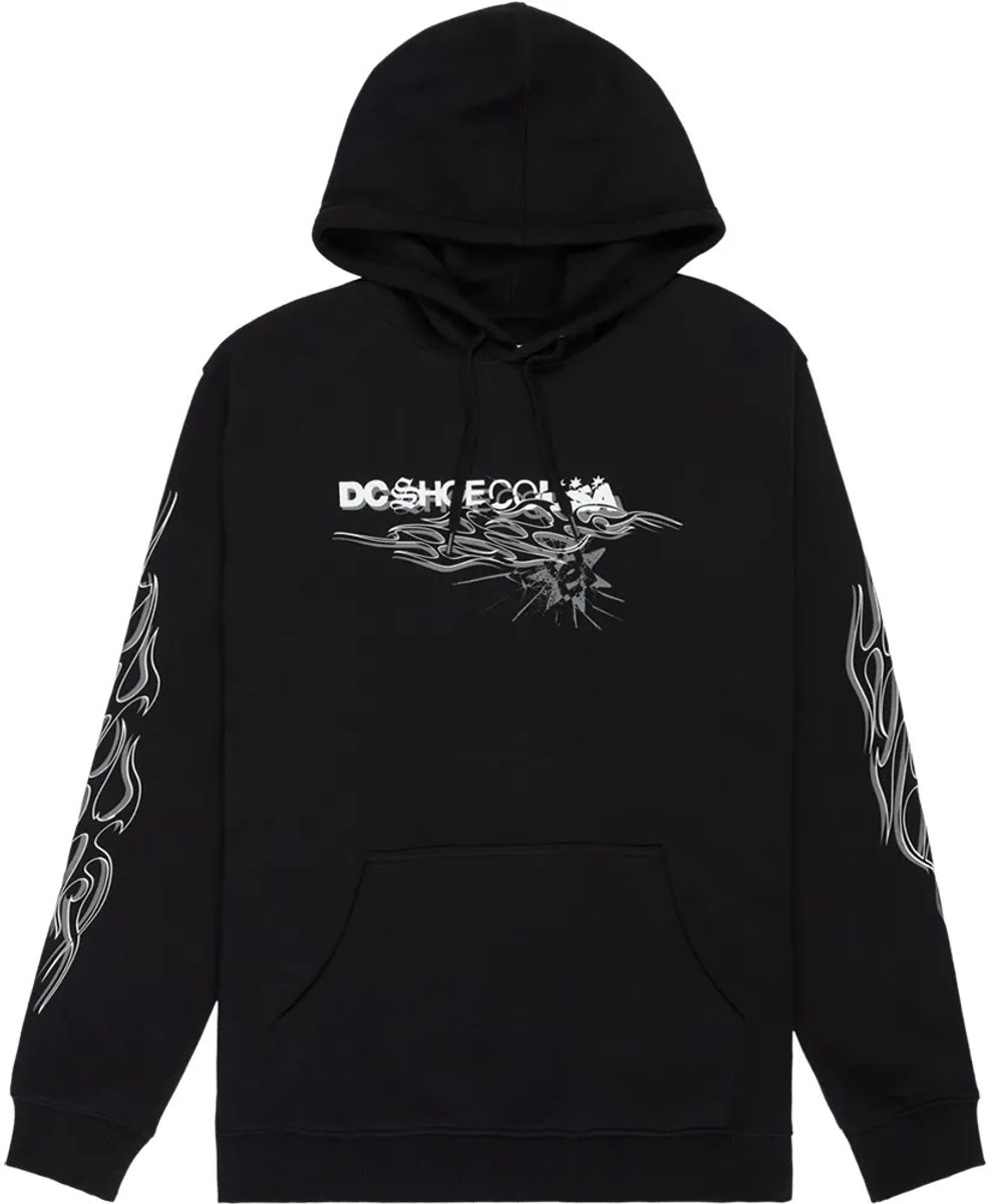 Dc Shoes Side Flame Ph Hoodie XL Man Zwart