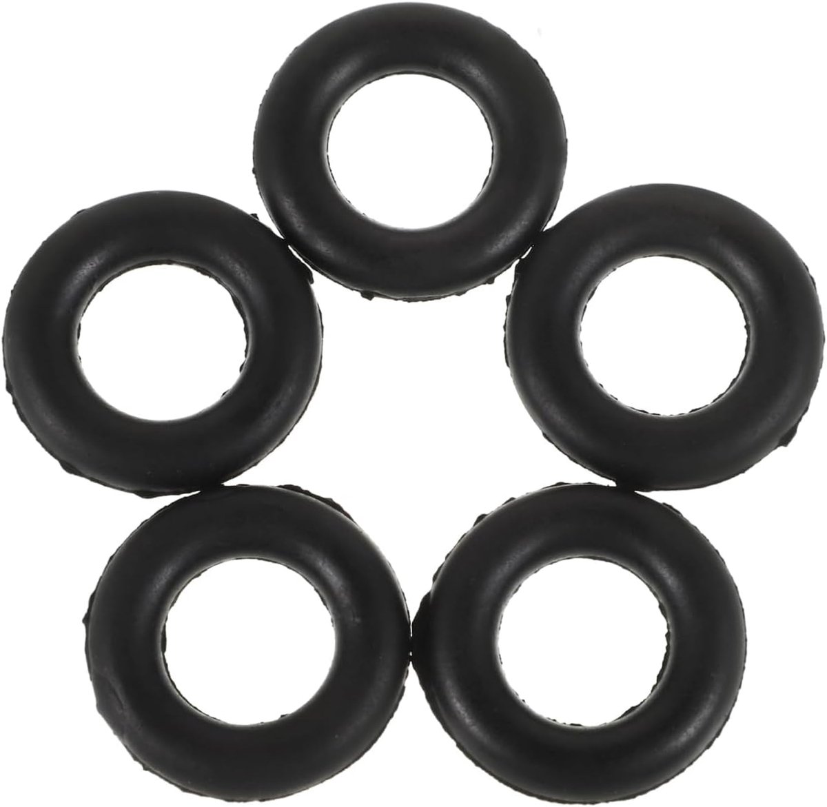 5 STKS Zwart Naaimachine Spoel Winder Rubber Band Ring Spoel Winder Huishoudelijke Naaimachine Draadhouder voor Zanger Broer